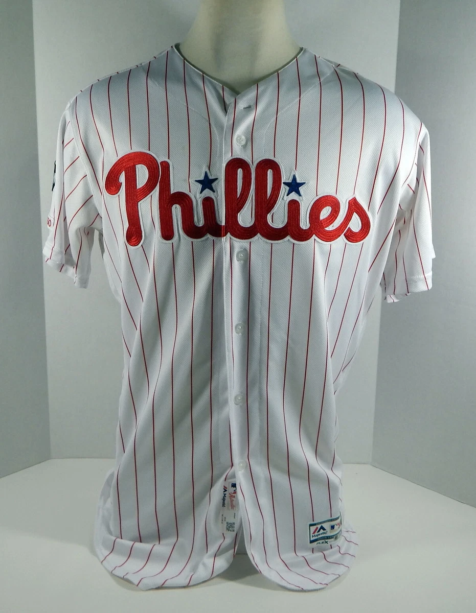 2019 Philadelphia Phillies Vince Velasquez 21 Game Used White