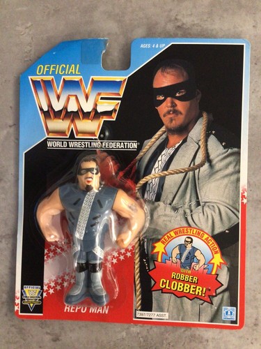 WWF WWE MOC Hasbro Repo Man SERIES 6 **READ DESCRI...