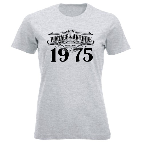 1975 Vintage & Antique 50 Birthday Gift for Men Women Funny T-shirt 50th Present - Picture 7 of 19