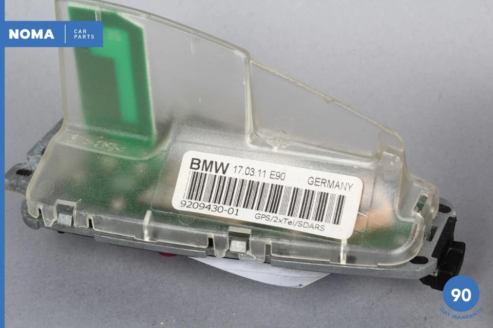 07-13 BMW 328i E90 techo satélite aleta de tiburón antena con cubierta 65209209430 A61 OEM Foto 4 de 4