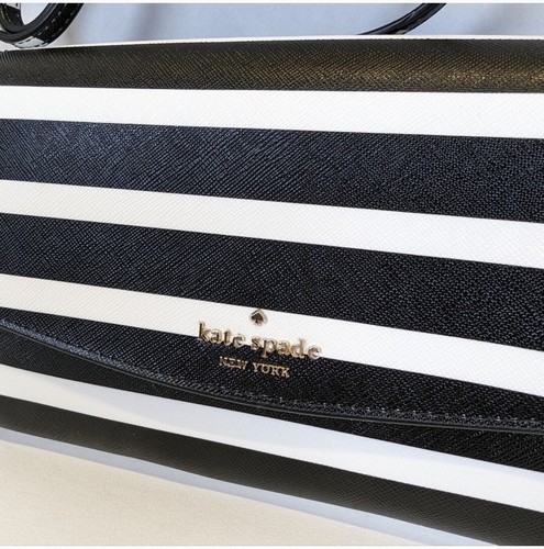 Kate Spade Laurel Way Winni Striped Crossbody Clutch | NWT - Picture 5 of 10