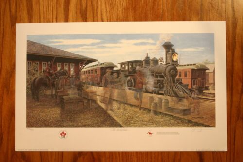 The Immigrants RCMP James Lumbers Signed & Numbered Limited Edition  - Picture 1 of 4
