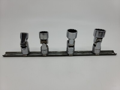 #ad Snap On Tools 3 8quot; Drive 12 Pt Metric Flank Shallow Universal Socket Set FUM18 $164.99