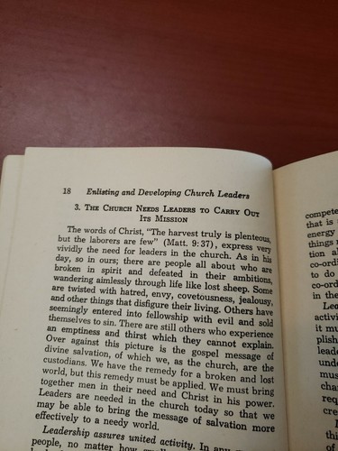 Enlisting And Developing Church Leaders By Paul W. Millhouse 1946 - Picture 6 of 10