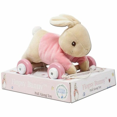 flopsy bunny pull along toy