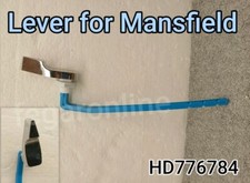 Mansfield Chrome Toilet Tank Plastic Lever Replacement For PP836-32