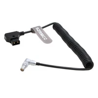 RED Komodo Cinema 6K Camera 2 Pin Female to Anton Bauer D-tap Coiled Power Cable