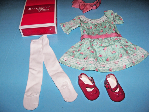 American Girl Samantha Be Forever Special Day Dress Outfit RETIRED New in Box - Picture 4 of 5