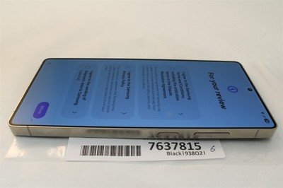 Samsung Galaxy S25 Ultra Black Unlocked AT&T T-Mobile Verizon 100% batt! 7637815