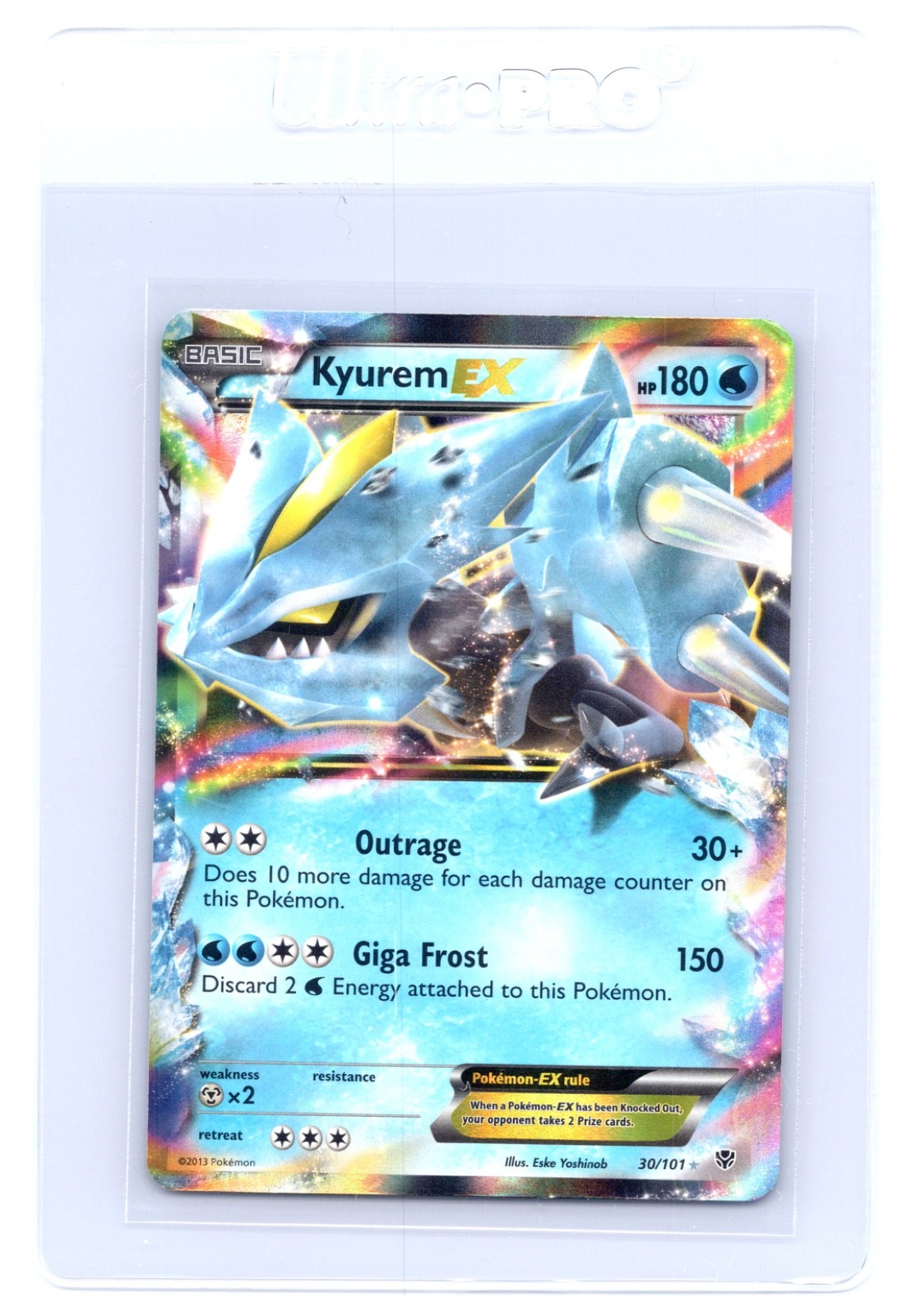 Kyurem EX 30/101 Plasma Blast Holo