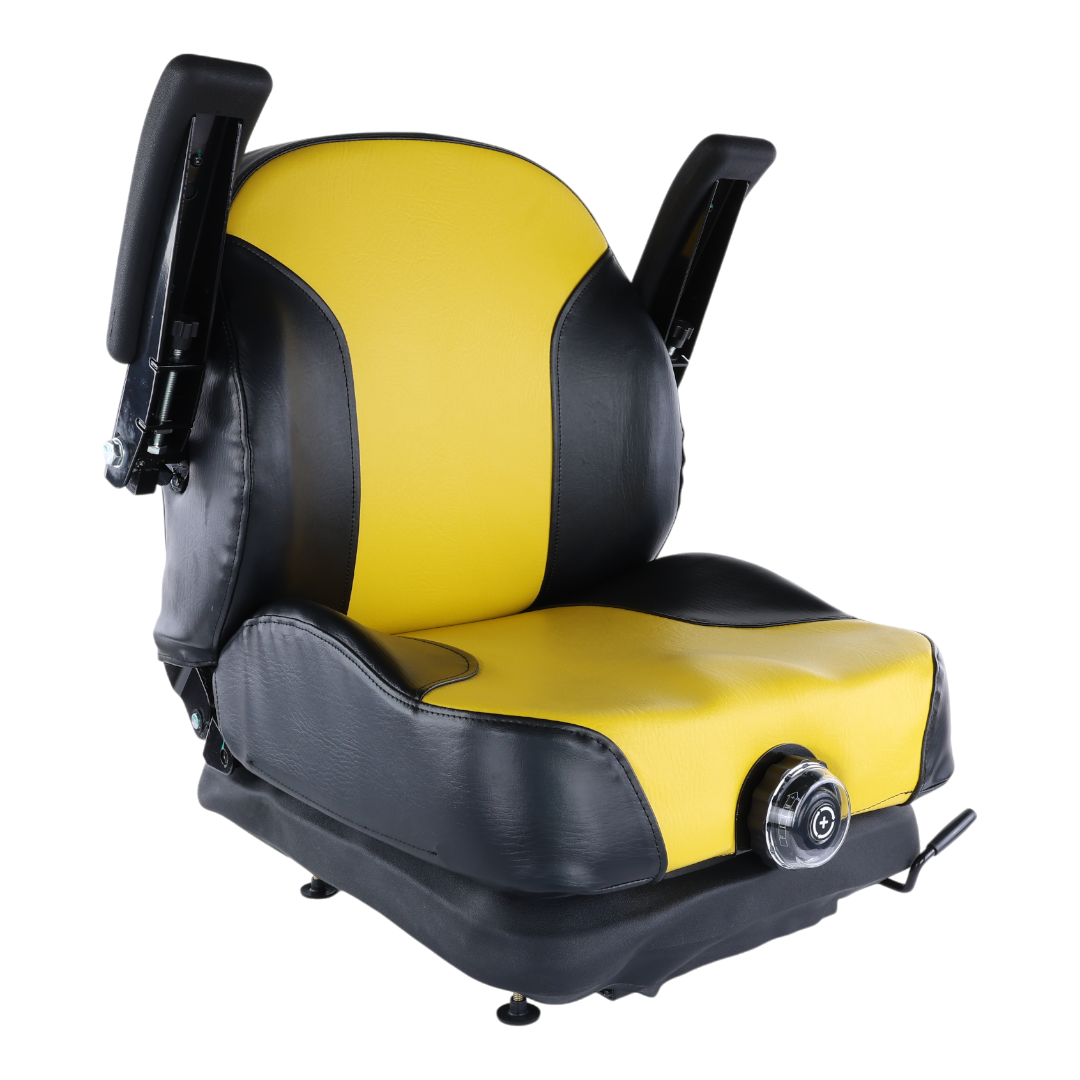 クレッタ　イエロー Yellow Black Zero Turn Mower Suspension Seat for John Deere Cub