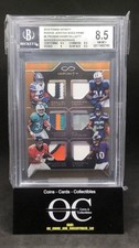 2016 Panini Infinity Football Rookie Jerseys Sixes Prime #RSM-2 #1/8 BGS 8.5