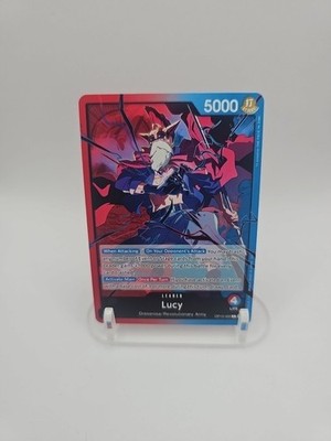 One Piece Leader Lucy  OP15-002 ONE PIECE Card Adventure on KAMI s Island - NM