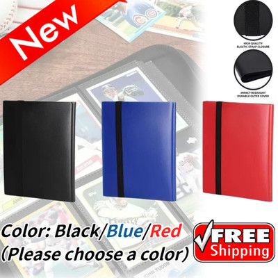 360 Card Pocket Binder with Elastic 9 Pocket Trading Cards Album Folder US STOCK