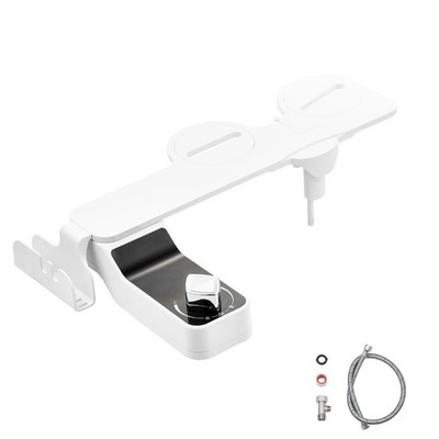 0.3in Thin Bidet Attachment Fits Flush, Dual Nozzles