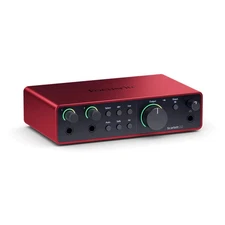 Focusrite Scarlett 2i2 4th Gen USB-C Audio Interface & Software Bundle