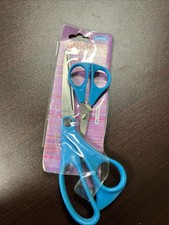 Triump Brights Stainless Steel Scissors 2 Pair Blue Small Large