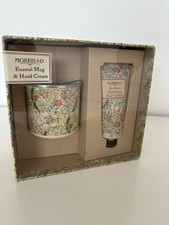 Morris & Co Enamel Mug And Hand Cream Gift Set New Xmas Birthday Ladies Travel
