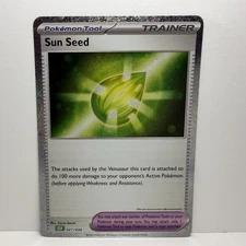 2023 Pokémon CLV 027/034 Sun Seed Holo