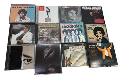 12 x Michael jackson cd bundle