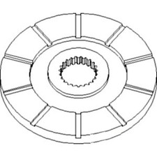 Brake Disc For Oliver 2655 For Minneapolis Moline G1350 G1355 G1050 G900 G1000