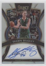 2019-20 Panini Select Signatures 49/199 Shawn Bradley #SG-SBD Auto i5q