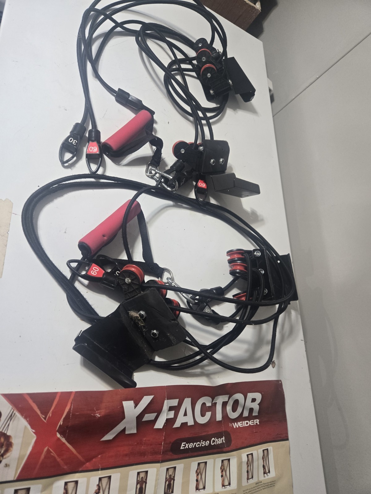 X-Factor By Weider Exercise Gym Band System