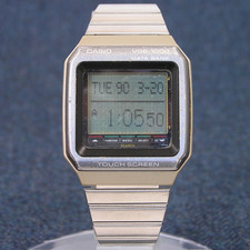 [Super Rare!] 90s CASIO VDB-1000 Touchscreen Databank Computer Watch 1991