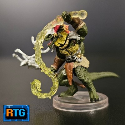 D&D Miniature - Lizardfolk Shaman - Promo Figure - Dungeons and Dragons - RPG