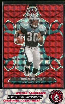 Brian Mitchell 2024 Panini Mosaic Mosaic Red #227 Philadelphia Eagles