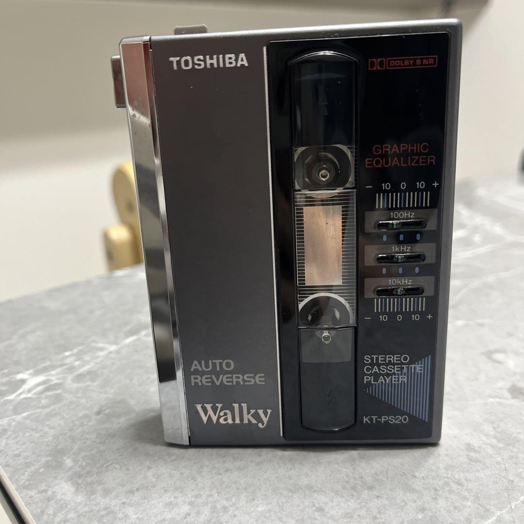 TOSHIBA カセットWALKMAN Walky ラジオ付 昭和 Yahoo!オークション -「昭和レトロ(toshiba」(カセット