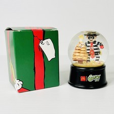 McDonalds Hamburglar Sand Globe 8.5cms Australian Snow Globe Dr Seuss The Grinch