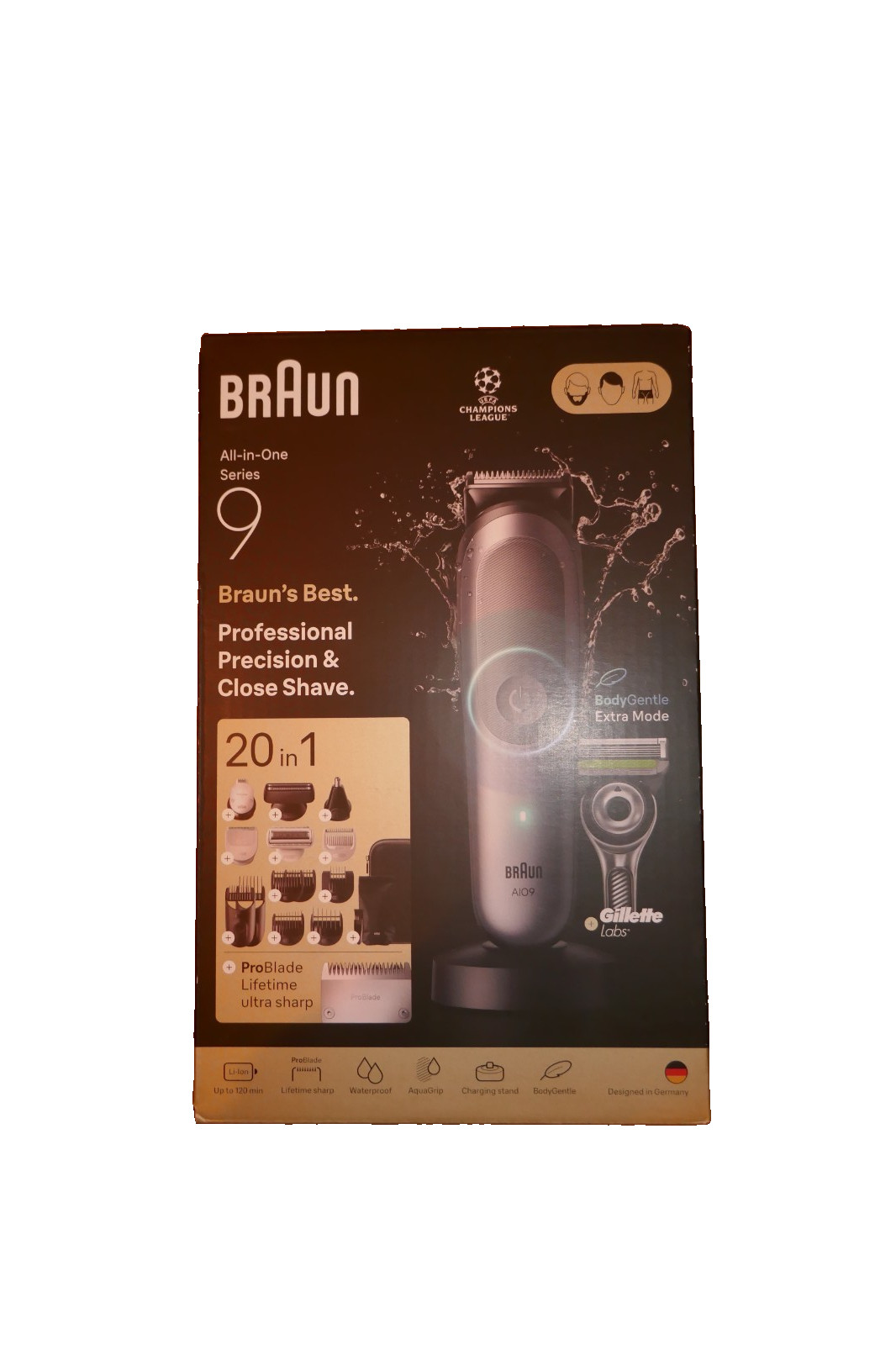 Braun Series 9 All-In-One Aio9540 20-In-1 Trimmer & Rasierer Für Männer - Bild 3