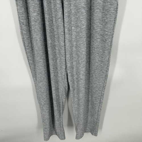 Old Navy Active Breath On Cross Front Jumpsuit Gray Athleisure Pockets Size L - Picture 5 of 11