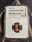 2003 S 1c Proof NGC PF 69 RD Ultra Cameo — photo 1