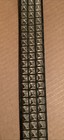 Late 1970’s Earth III Pyramid Black Leather Guitar Strap — photo 4