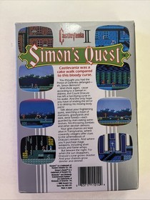 Castlevania II Simon's Quest 2 (Nintendo NES) Completo en Caja Caja Caja Como Nueva