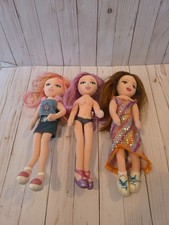 TY GIRLZ - Lote de 4 Muñecas Lindo Caramelo, Rubí Rocante, Estrella Avencionada, Bonita Patti