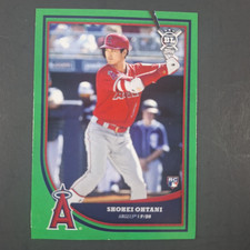 2018 Topps Big League Green Box Cards Shohei Ohtani Rookie #B3 VG Condition READ