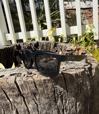 New SPY OPTIC Sunglasses Helm Ken Block 43 Model In Black Gray Logo Promo