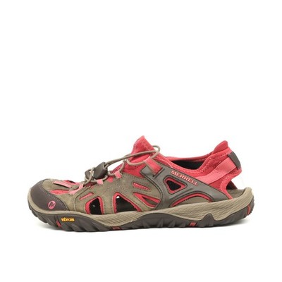 Merrell Damen Wanderschuhe EU 42.5 Boulder Fuchsia Beige/Pink  Sandalen