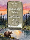 10 Oz Silver Bar- .999 Fine Silver-Fleur de Lis Bullion- ISO 9001:2015 certified