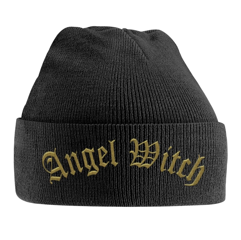 Angel Witch Gold Logo (Embroidered) Official Beanie