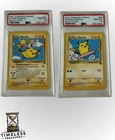 Flying Pikachu and Surfing Pikachu  Black Star #25 #28 2001 PSA 10 Gem Mint