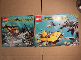 Lego Aqua Raiders Submarines and Minifigures 7774 and 7776