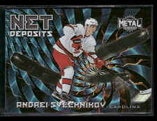 2020-21 Skybox Metal Universe - Net Deposits Andrei Svechnikov #ND-16