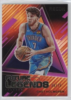 2023-24 Panini Recon Future Legends Purple 36/75 Chet Holmgren #12 7sd