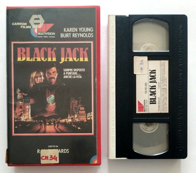 Vhs Black Jack Filmthriller Burt Reynolds Karen Young Cannon Filme Vintage (V182