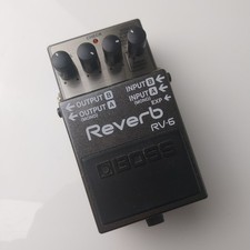 Boss RV-6 Electric Guitar Reverb Stereo Effects Pedal