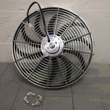 1952 Ford Customline 16 Inch Chrome Radiator Fan 120w Cooling Automotive 1952 Ford Customline 16 Inch Chrome Radiator Fan 120w Cooling Automotive